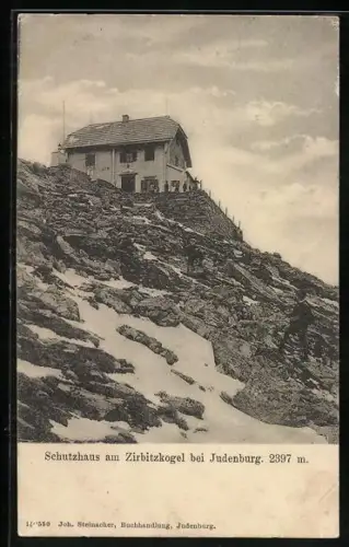 AK Schutzhaus am Zirbitzkogel bei Judenburg