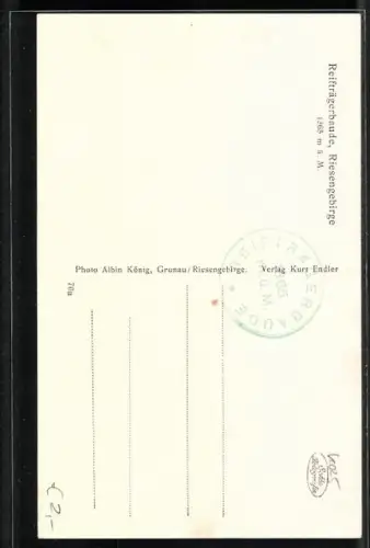 AK Reifträgerbaude im Riesengebirge