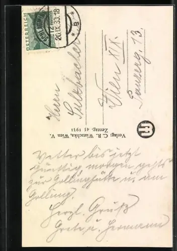 AK Preintalerhütte gegen d. Waldhorn