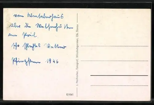 AK Welserhütte am grossen Priel