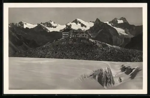 AK Braunschweiger Hütte gegen Kannergrat