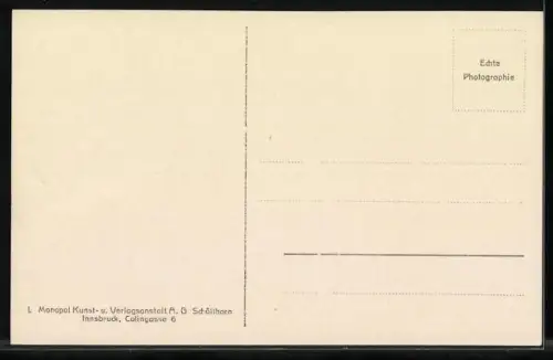 AK Karl von Stahlhaus am Torrenerjoch d. A. V. S. Salzburg mit Hohem Brett