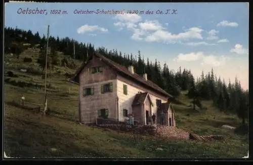 AK Oetscher-Schutzhaus des Oe. T. K.