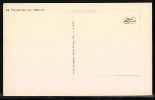 AK Adamekhütte am Dachstein