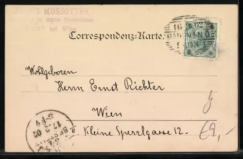 AK Baden, Eisernes Thor, Oesterreichischer Touristen-Club