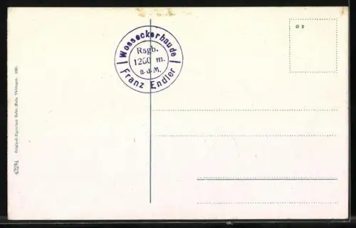 AK Wossecker Baude im Riesengebirge