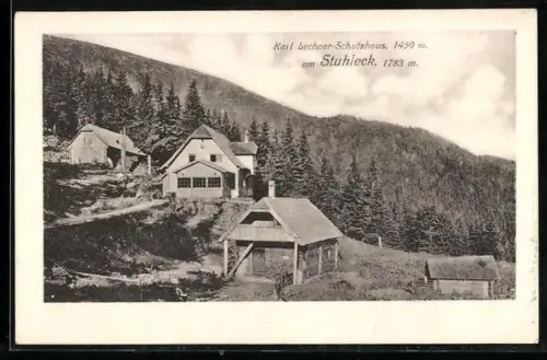 AK Karl Lechner-Schutzhaus am Stuhleck
