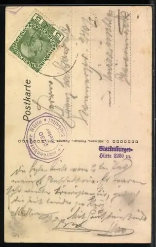 AK Starkenburger Hütte im Stubaital