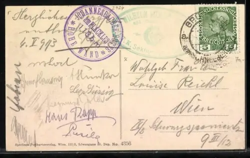 AK Waldeggerhütte /Hohe Wand, Berghütte mit Aussichtsturm