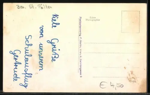 AK Julius Seitnerhütte am Eisenstein, Blick auf die Berghütte