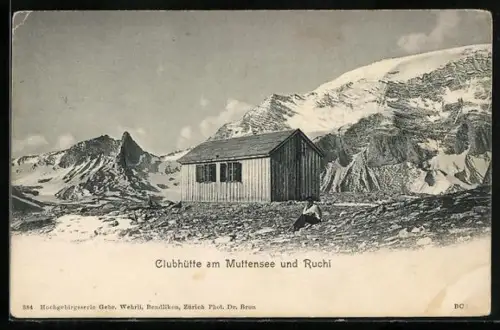 AK Clubhütte am Muttensee, Berghütte mit Ruchi