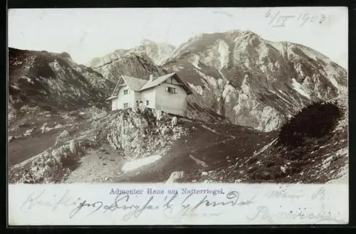 AK Admonter Haus am Natterriegel