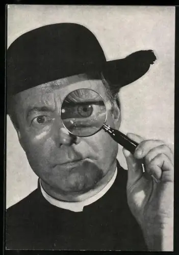 AK Schauspieler Heinz Rühmann in dem Film Er kanns nicht lassen