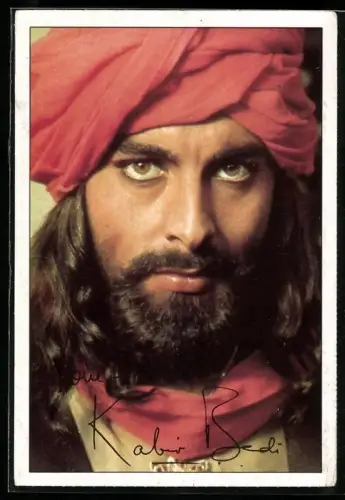 AK Schauspieler Kabir Bedi in einer Rolle