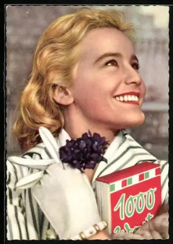 AK Maria Schell, Schauspielerin-Portrait