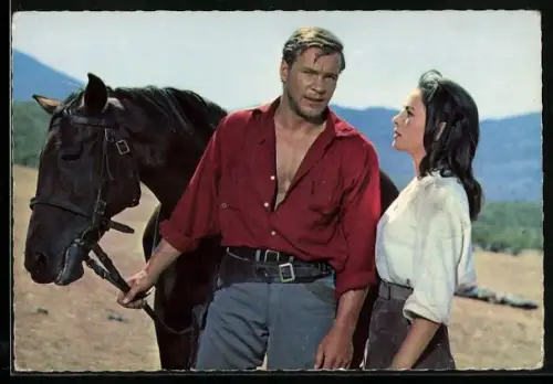 AK Karl May, Der Schatz im Silbersee, Götz George und Karin Dor