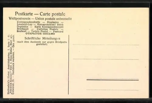 Lithographie Weimar / Thüringen, Schillerhaus, Schillers Garten in Jena, 100. Todestag Friedrich Schillers