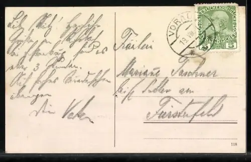 AK Festenburg, Ottokar Kernstock und das Schloss