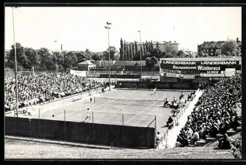 AK Wien-Hernals, Davis-Cup-Spiele 1974, Postsport-Center-Court, Tennisplatz