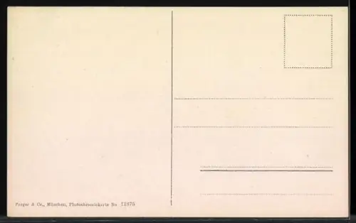 AK Watzmannhaus mit Blick auf Untersberg