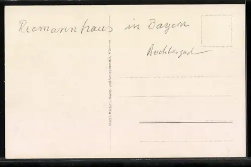 AK Ingolstadt, Riemannhaus mit Umgebung