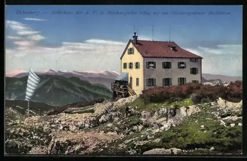 AK Stöhrhaus der A. V. S. Berchtesgaden am Hochthron