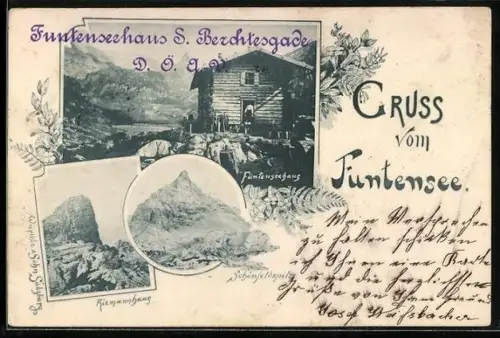 AK Berchtesgaden, Funtenseehaus, Riemannhaus, Schönfeldspitze