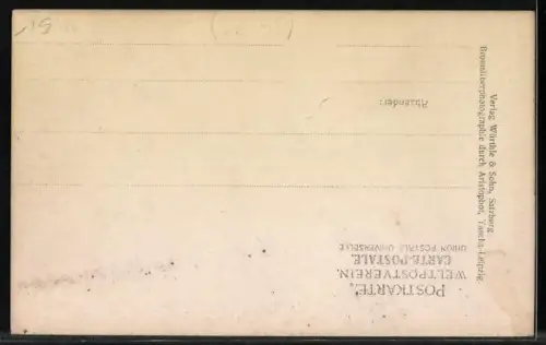 AK Münchnerhaus, Berghütte mit Blick zum Watzmann