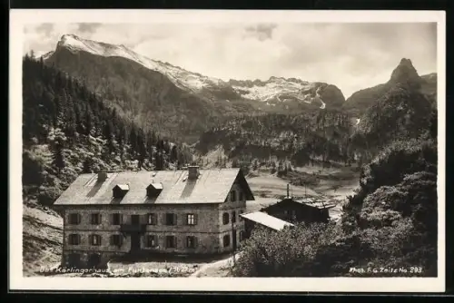 AK Kärlingerhaus, Berghütte am Funtensee