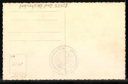 AK Bad Reichenhall, Berggasthaus Bildstöckl-Alm