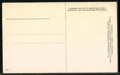 AK Richard Wagner komponiert den Pilgerchor