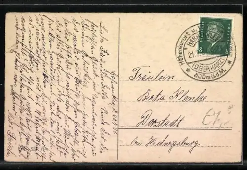 AK Geldscheine und Klee im Blumentopf, Glückwunsch zum Geburtstag