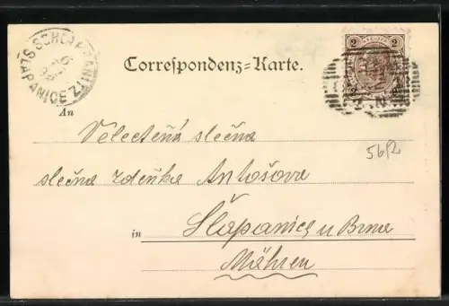 AK Graz, Herrengasse mit Kirche