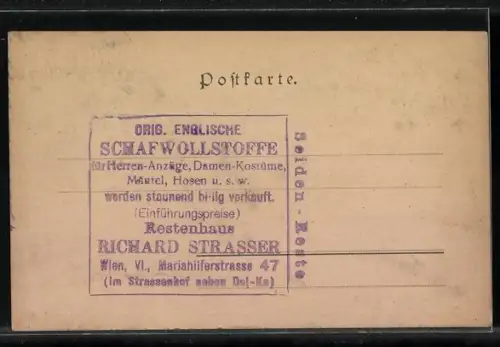 Künstler-AK Franz Kopallik: Feldkirchen, Ortspartie mit Kirche