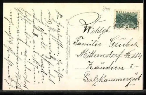 AK Donawitz, Ortsansicht mit Reichenstein