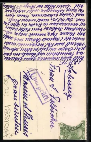 AK Reichsadler mit Zweig
