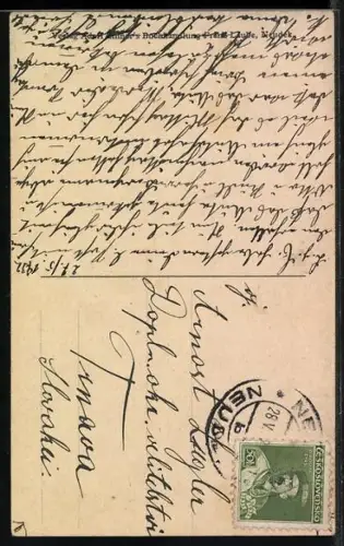 AK Neudek, Blick zur Kirche