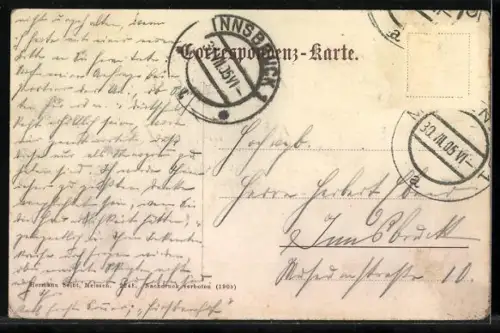 AK Marienbad, Belvedere und Kirchenplatz