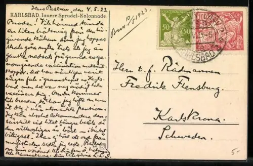 AK Karlsbad, Innere Sprudel-Kolonnade