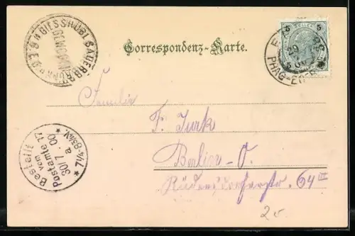 AK Giesshübl Sauerbrunn, Ortsansicht aus der Vogelschau