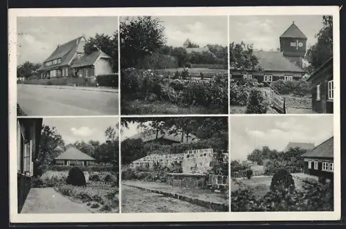AK Besenhorst, Postschutzschule, verschiedene Ansichten