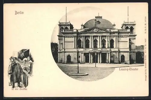 AK Berlin, Lessing-Theater, In der Budike, Friedrich Karl Ufer
