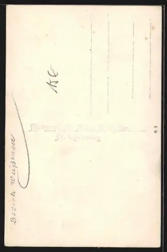 AK Berlin-Weissensee, Blick zur Kirche