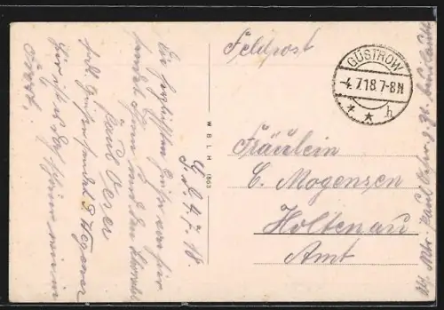 AK Güstrow, Partie an der Nebel