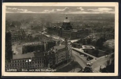 AK Leipzig, Blick nach dem Reichsgericht