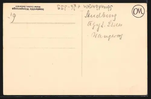 AK Wangerooge, Sandburg mit Sphinx