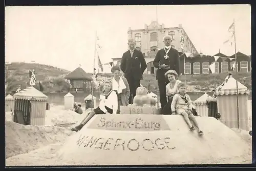 AK Wangerooge, Sphinx-Burg 1921, Sandburg