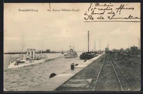 AK Brunsbüttelkoog, Kaiser-Wilhelm-Kanal