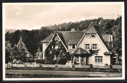 AK Katzenelnbogen i. Ts., Sanatorium Katzenelnbogen, Bes. Dr. med. Otto Wolff