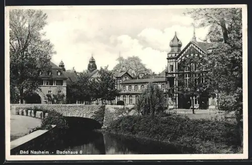 AK Bad Nauheim, Badehaus 8